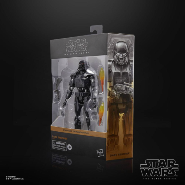 Star Wars: The Mandalorian Black Series Deluxe Dark Trooper 15 cm
