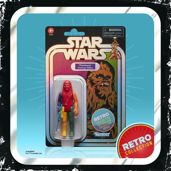Star Wars Retro Collection  Chewbacca Prototype Edition 10 cm