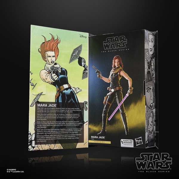 Star Wars: Dark Force Rising Black Series Actionfigur Mara Jade 15 cm